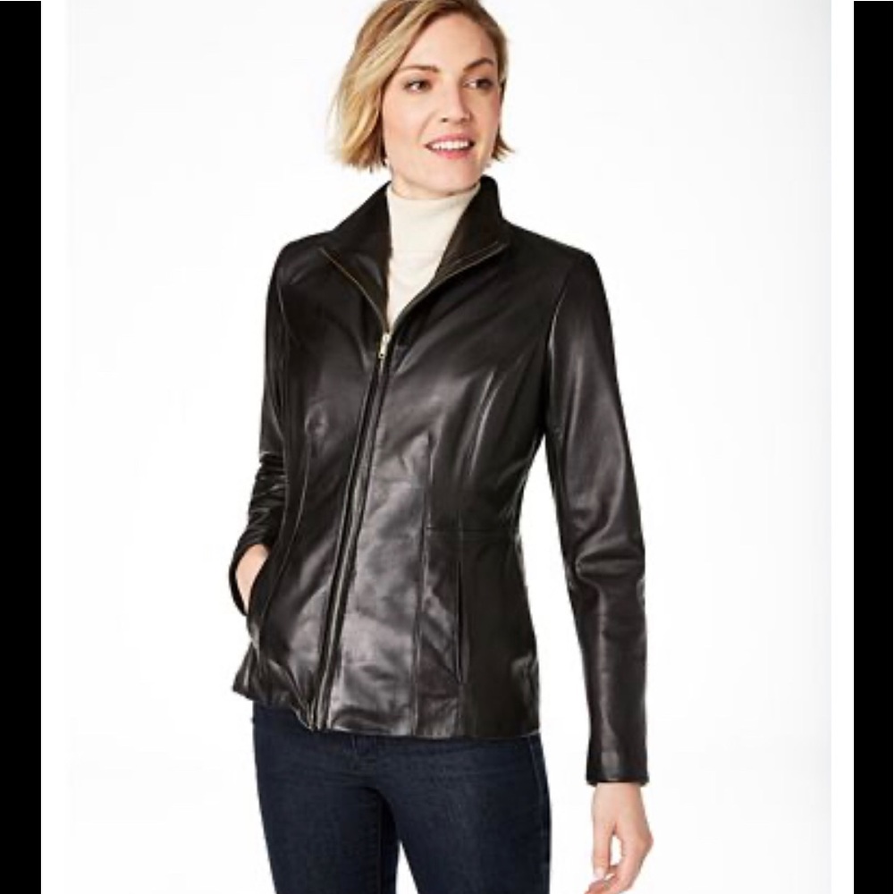 Pelle Studio leather jacket with zip out liner